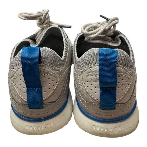 Cole Haan Men's Grand Motion Crafted Grey Blue Sneakers 8 - Picture 5 of 7